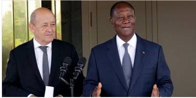 Côte d'Ivoire : Après Le Maire et Riester, Le Drian annoncé à son tour à Abidjan