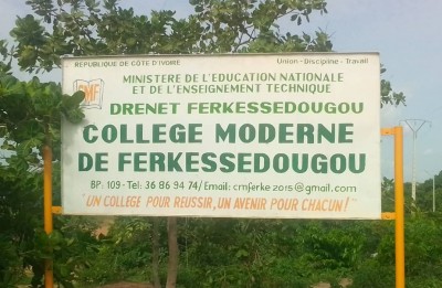Côte d'Ivoire : Ferké, habitant illégalement au Collège, un homme menace de faire disparaitre l'établissement s'il est contraint de partir