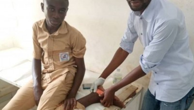 Côte d'Ivoire : Bouaké, en plein centre d'examen, un candidat mordu par un serpent
