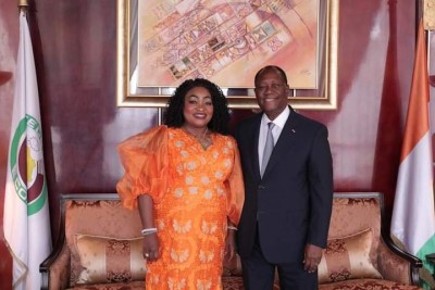 Côte d'Ivoire : Après son audience avec le chef de l'Etat Alassane Ouattara, la députée Mariam Traoré prête à aller saluer Gbagbo à son retour