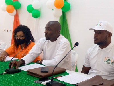 Côte d'Ivoire : Depuis Cocody, des jeunes invitent les acteurs politiques à mettre l'accent sur les programmes de gouvernance au détriment de la violence