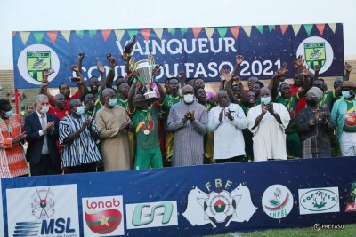 Burkina Faso : L'ASFA-Yennenga vainqueur de la 34e édition de la coupe du Faso