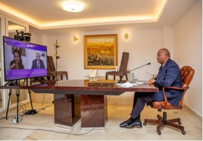 Côte d'Ivoire : Depuis  Abidjan, Patrick Achi parle des  efforts du gouvernement dans l'industrie cacaoyère et de l'ECO  au Forum du Qatar