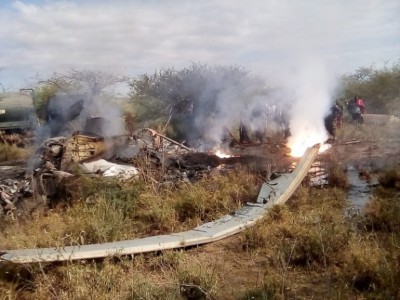 Kenya : 17 soldats périssent dans le crash d'un hélicoptère