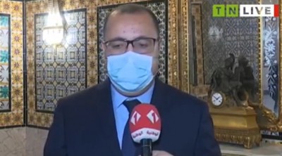 Tunisie : Le premier ministre Hichem Mechichi attrape le coronavirus