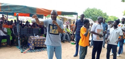 Côte d'Ivoire : En tournée d'implantation du RHDP, un cadre invite ses parents « à embarquer dans le train du développement du président Ouattara »