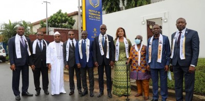 Côte d'Ivoire :   Le siège de l'Institut de formation politique Amadou Gon Coulibaly sis à Cocody inauguré