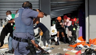 Afrique du Sud : Jacob Zuma en prison, repression sanglante du pouvoir, le bilan grimpe à 72 morts