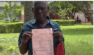 Côte d'Ivoire : A 74 ans Séry Gaoudy, un gendarme à la retraite décroche le BEPC pour donner une leçon de courage à ses enfants