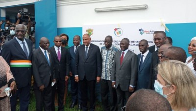 Côte d'Ivoire :  Patrick Achi inaugure la phase 1 des travaux de réhabilitation de l'hôpital général d'Adjamé estimés à près de 12 milliards FCFA