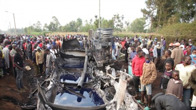 Kenya : 13 personnes meurent en tentant de piller du carburant d'un  camion accidenté