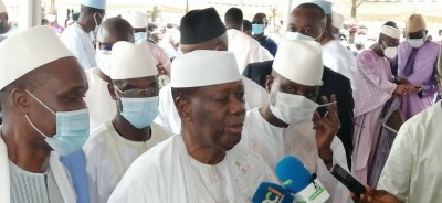 Côte d'Ivoire : Les vœux de réconciliation de Ouattara pour la Tabaski 2021