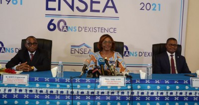 Côte d'Ivoire :   Soixantenaire de l'ENSEA, Achi parrain de la cérémonie de diplomation des étudiants de la promotion 2021 prévue le 05 août 2021