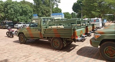 Burkina Faso : Du matériel militaire pour les Groupes d'Actions Rapides de Surveillance et Intervention au Sahel