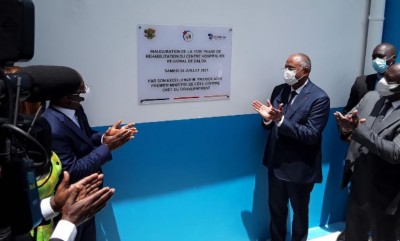 Côte d'Ivoire : Patrick Achi inaugure la phase 1 des travaux de réhabilitation du CHR de Daloa, lance les travaux de la 2ème tranche pour un coût global de 18 milliards de FCFA