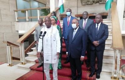 Côte d'Ivoire :    En marge du TAC, Ouattara rassure Dabiré quant à la lutte contre le terrorisme et annonce l'ouverture prochaine des frontières entre les deux pays