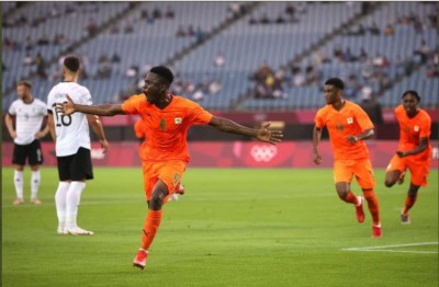 Côte d'Ivoire : JO Tokyo 2020, les éléphants accrochent l'Allemagne (1-1)  et filent  en quarts de finale