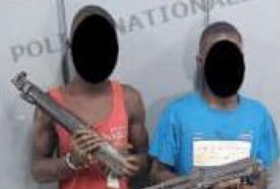 Côte d'Ivoire : Deux présumés redoutables braqueurs mis aux arrêts dans la Marahoué