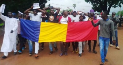 Tchad : Manifestation à N'Djamena contre la junte militaire au pouvoir