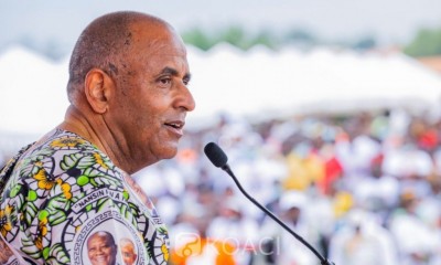 Côte d'Ivoire :  Depuis Adzopé, Achi réitère devant ses parents que sa loyauté à l'œuvre de Ouattara et à sa personne sera éternelle