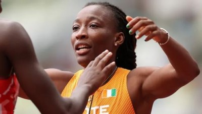 Côte d'Ivoire : JO Tokyo 2020, Ta Lou termine 5e de la finale du 200M
