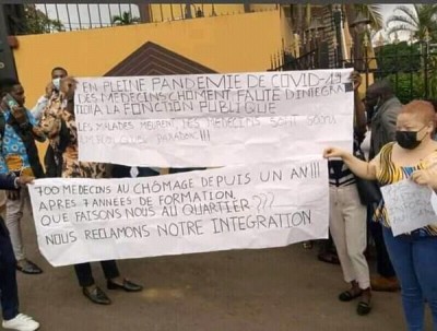 Cameroun : Pourquoi des centaines de médecins manifestent à Yaoundé ?