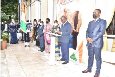 Côte d'Ivoire : 61 ans d'indépendance à Paris,  l'ambassadeur Maurice Kouakou Bandama : « Le processus de réconciliation est en marche »