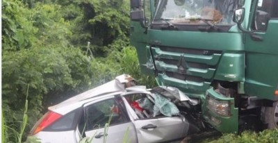 Côte d'Ivoire : Collision avec un camion-benne dans la région du N'Zi, quatre morts