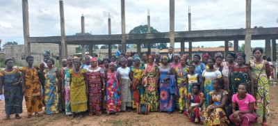 Côte d'Ivoire : Dans une sous-préfecture de Gbêkê, un marché de gros mis en place par des femmes productrices de vivriers