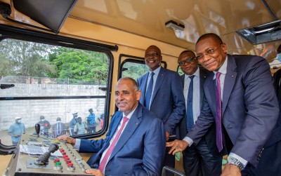 Côte d'Ivoire : Construction de la ligne 1 du métro d'Abidjan, « C'est véritablement toute une ville qu'on transforme », selon Patrick Achi