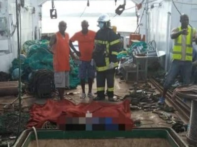 Côte d'Ivoire : Abobodoumé, 02 personnes perdent la vie après avoir respiré un gaz suffocant dans la cale d'un bateau