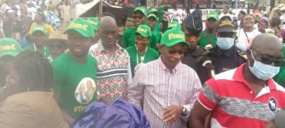 Côte d'Ivoire : Rhdp Yopougon, à l'investiture de la Team IC, l'adjoint au maire Issoufou Coulibaly engage des jeunes pour la reconquête des échéances électorales à venir