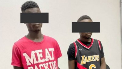 Côte d'Ivoire : Adjamé, le  Boulevard Nangui Abrogoua renoue avec l'insécurité,  deux individus pris sur les faits