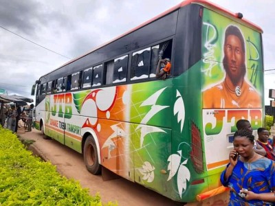 Côte d'Ivoire : Ouaninou, six individus armés dépouillent plus une centaine de voyageurs de leurs biens, des millions emportés, le chauffeur blessé à la tête