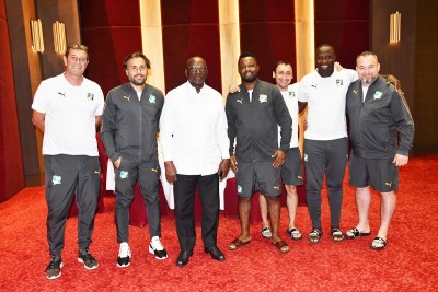Côte d'Ivoire : Avant  leur départ pour Maputo ce mercredi, Jacques Anouma relève  aux joueurs l'importance de participer à une coupe du monde