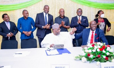 Côte d'Ivoire :  A peine nommé PCA de l'UPU, le DG de la Poste préside la passation des charges du SG de l'UPAP en Tanzanie