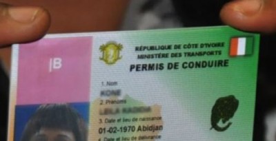 Côte d'Ivoire : Permis de conduire, le ministère des transports contraint de démentir une affaire de recepetion de notification