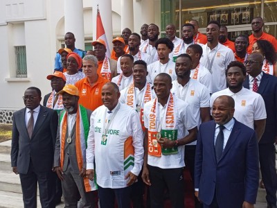 Côte d'Ivoire : La République reconnaissante aux éléphants Basketteurs après leur brillante prestation à Kigali, une prime de 5 millions FCFA pour chaque joueur