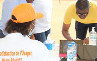 Côte d'Ivoire :   Observatoire du Service Public, sur 11333 demandes d'informations, 94,52% des usagers-clients satisfaits du traitement