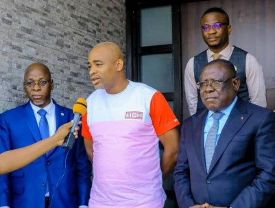 Côte d'Ivoire : Le Maire Kalou chez le Ministre Cissé Bacongo : « Je suis venu à l'école du Maître »