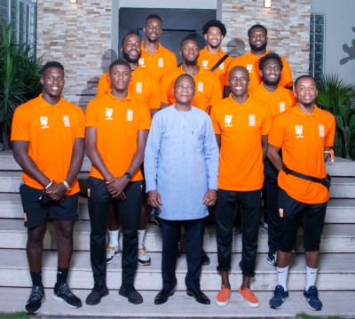 Côte d'Ivoire : Vice-champion d'Afrique, les basketteurs dinent chez Bruno Koné