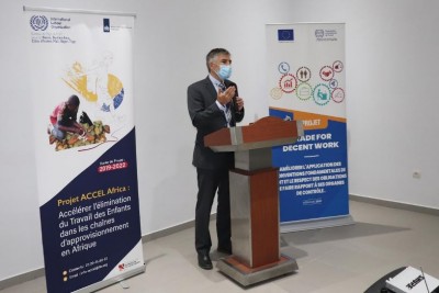 Côte d'Ivoire :    Lutte contre le travail des enfants dans la cacao-culture, l'engagement de la Première dame pour l'éradication de ce phénomène salué