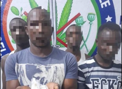 Côte d'Ivoire : Daloa, quatre dealers présumés mis aux arrêts par la Gendarmerie