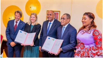 Côte d'Ivoire : Nouvel accord de prêt de 100 milliards de FCFA avec l'Union Européenne