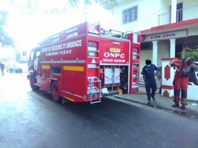 Côte d'Ivoire : Incendie déclaré lundi à la Mairie de Grand-Bassam, les archives de l'état-civil et les bureaux annexes préservés, assure-t-on