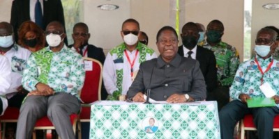 Côte d'Ivoire : Anniversaire du décès d'Houphouët, Bédié annonce un congrès en 2022 et du ménage au PDCI