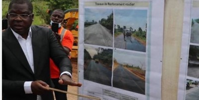 Côte d'Ivoire : Dégradation de l'axe Toumodi-Oumé, les précisions du Ministre Amédé Koffi Kouakou