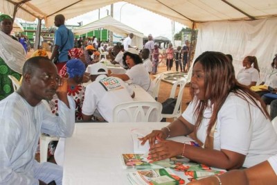 Côte d'Ivoire : Caravane opération tiroirs vides du MCLU, fin de l'étape de Daloa, cap sur San-Pédro
