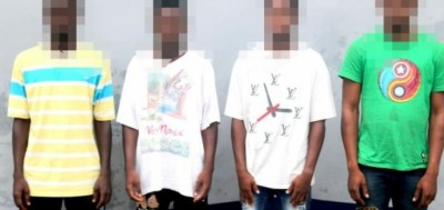 Côte d'Ivoire : Quatre présumés braqueurs à moto  interpellés par les éléments de la gendarmerie