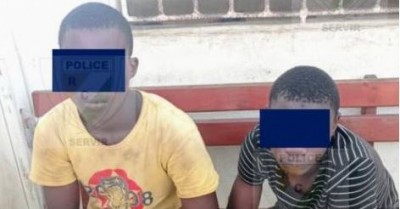 Côte d'Ivoire : Cocody, vol de pièces de véhicules et disjoncteurs, deux individus pris en flagrant délit